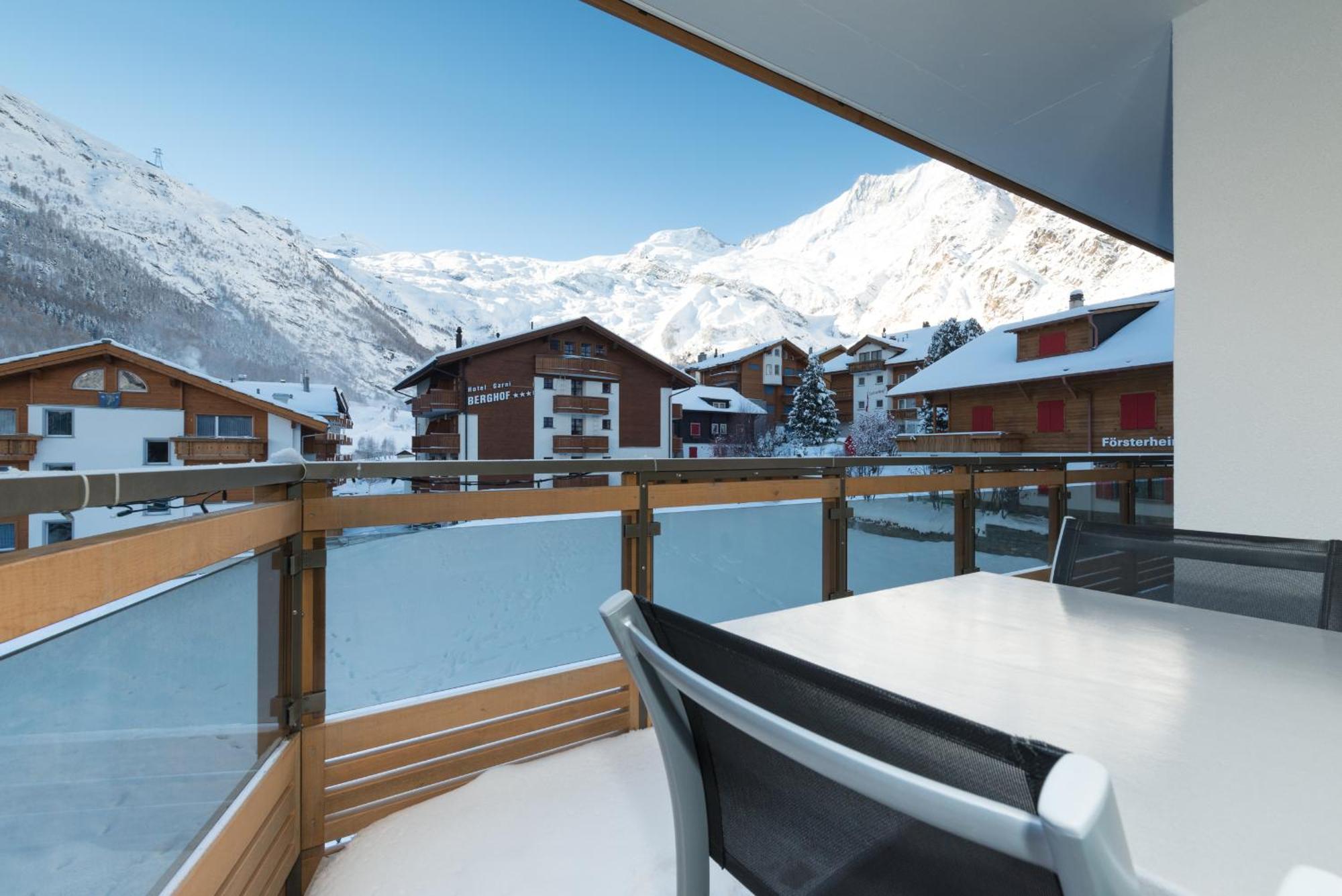 Apartments Auriga Saas Fee Eksteriør billede